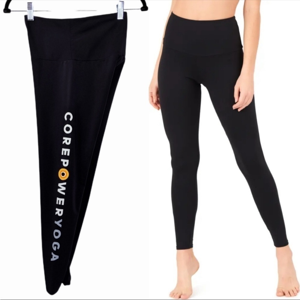 ONZIE x Core Power Yoga‎ High Waist Black Leggings Sz S/M